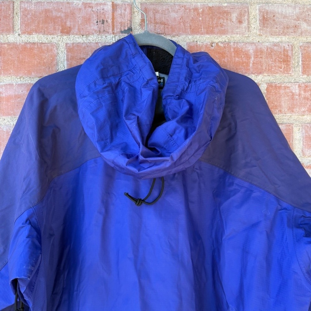 Patagonia Vtg Knifeblade Ski Rain hard Shell Jacket Ski Parka Men's L Blue - Picture 6 of 15